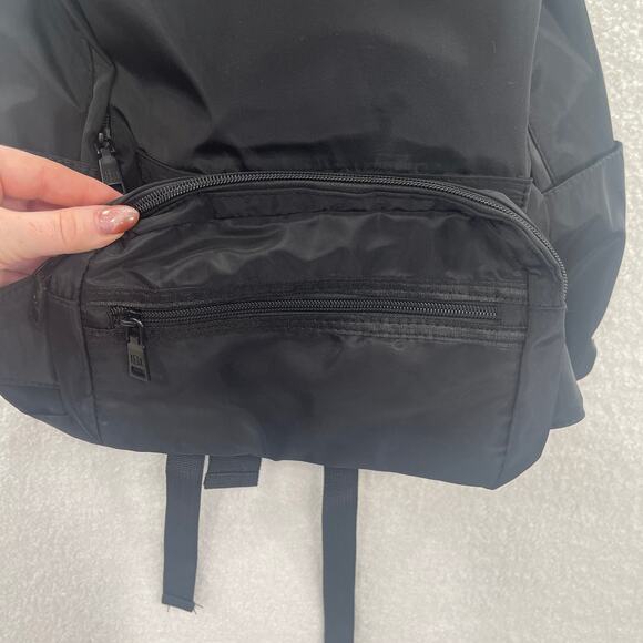 Badgley Mischka Backpack With Detachable Fanny Pack Black Nylon New With Tags main image 5